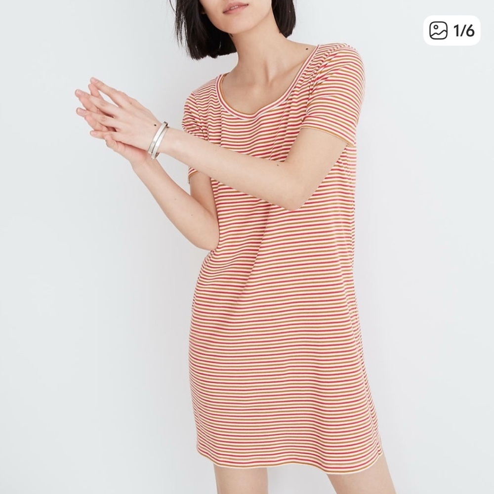 Madewell Size Medium Ribbed Dress